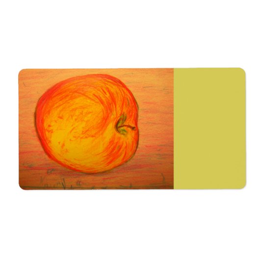 Provence Apple Etiket (Voorkant)