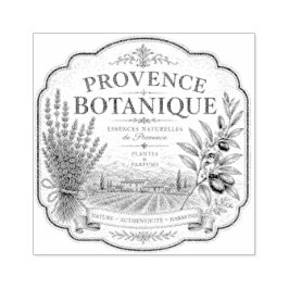 provence botanische rubberen stempel