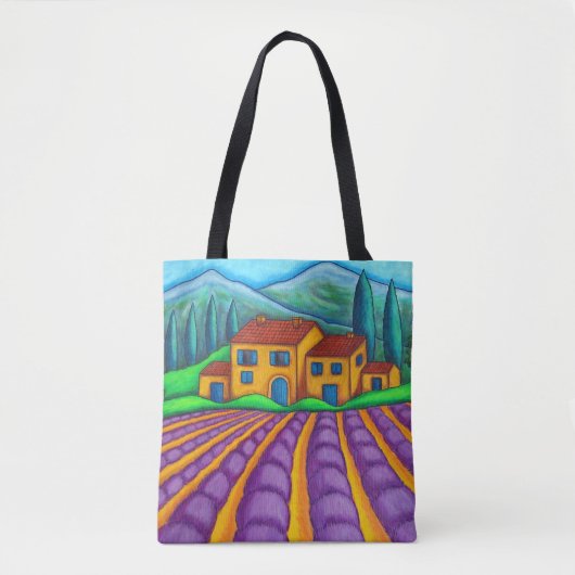Provence Colours Bag van Lisa Lorenz Tote Bag (Voorkant)