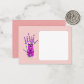 Provence-correspondentie Notitiekaartje (Voorkant / Achterkant in situ)