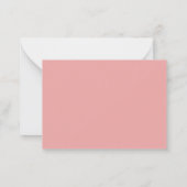 Provence-correspondentie Notitiekaartje (Achterkant)