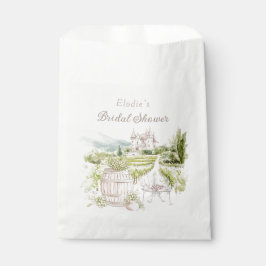 Provence Elegant Chateau Franse Country Bridal Bedankzakje