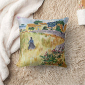 Provence Farmhouse in de stijl van Van Gogh Kussen (Deken)