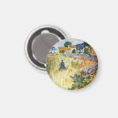 Provence Farmhouse in de stijl van Van Gogh Magneet (Voorkant / Achterkant)