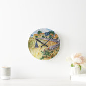 Provence Farmhouse in de stijl van Van Gogh Ronde Klok (Huis)