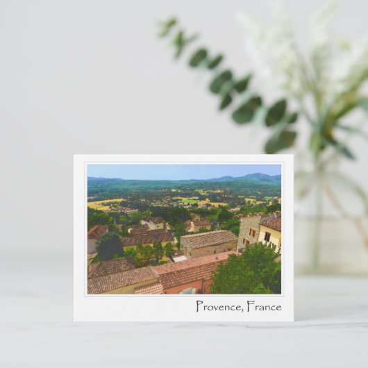 Provence France Briefkaart (Staand voorkant)