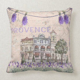 Provence France Lavender Flower Summer Love Kussen