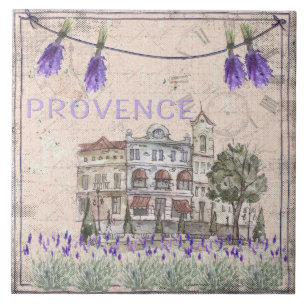 Provence France Lavender Flower Summer Love Tegeltje