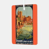 Provence France Postcard Ornament (Voorkant links)