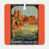 Provence France Postcard Ornament (Achterkant)