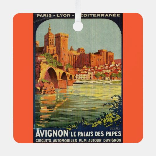 Provence France Postcard Ornament (Voorkant)