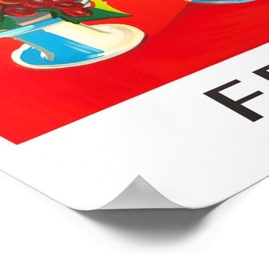 Provence France vintage Poster (Hoek)