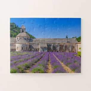 Provence, Frankrijk.Klooster Senanque. Legpuzzel