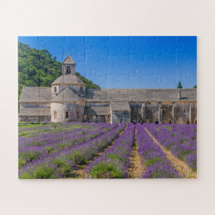 Provence, Frankrijk.Klooster Senanque. Legpuzzel