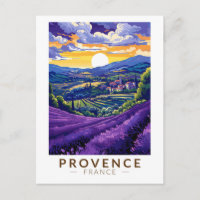 Provence Frankrijk Lavendel Reizen Kunst Vintage