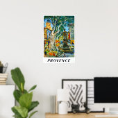 Provence, Frankrijk poster (Thuiskantoor)
