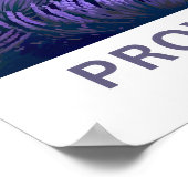 Provence Frankrijk Reisprint Poster (Hoek)