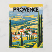 Provence Frankrijk Reizen Briefkaart (Voorkant)