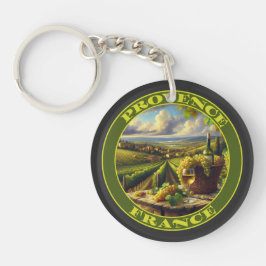 Provence Frankrijk Wijnland Sleutelhanger