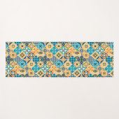 Provence Franse stijl of Toscane Italiaanse tegels Yogamat (Voorkant (horizontaal))