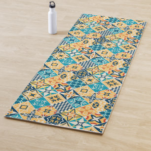 Provence Franse stijl of Toscane Italiaanse tegels Yogamat