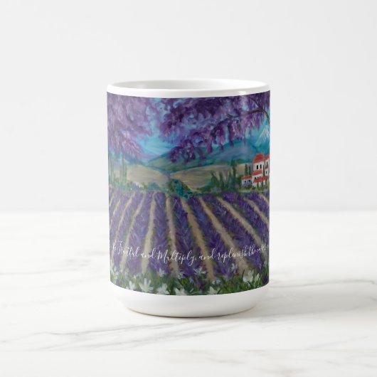 Provence - Genesis 1:28 Koffiemok (Center)