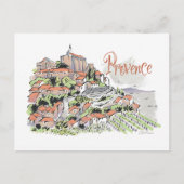 Provence Gordes-postkaart Briefkaart (Voorkant)