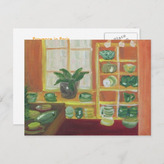 Provence in Parijs Briefkaart (Voorkant / Achterkant)