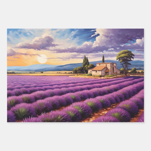 Provence Inpakpapier Vel (Voorkant 3)