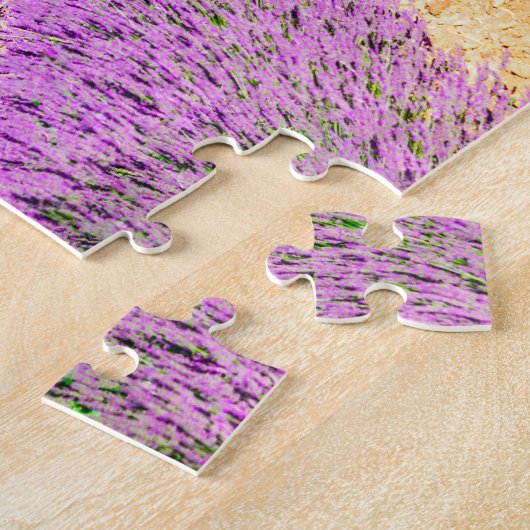 Provence lavander legpuzzel (Zijkant)