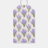 Provence Lavendel Boeketjes Cadeaubijsluiter Cadeaulabel (Achterkant)