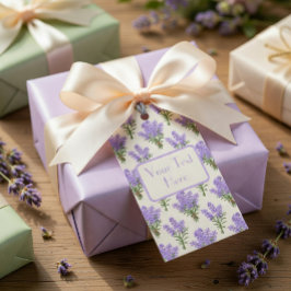 Provence Lavendel Boeketten Cadeaubijschrift Cadeaulabel