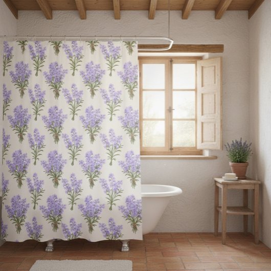 Provence Lavendel Bunches Douchegordijn