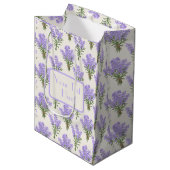 Provence Lavendel Bunches Gift Bag Medium Cadeauzakje (Voorkant Gekanteld)