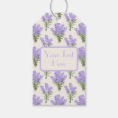 Provence Lavendel Bunches Gift Label Cadeaulabel (Voorkant)