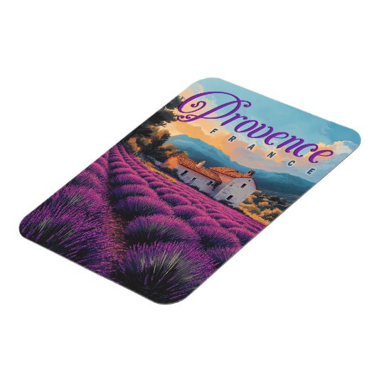  Provence lavendelvelden reizen Magneet (Linkerzijde)