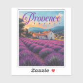  Provence lavendelvelden reizen Sticker (Vel)