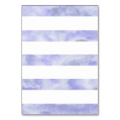 Provence Lavender Flower Wedding Table Number Kaart (Achterkant)