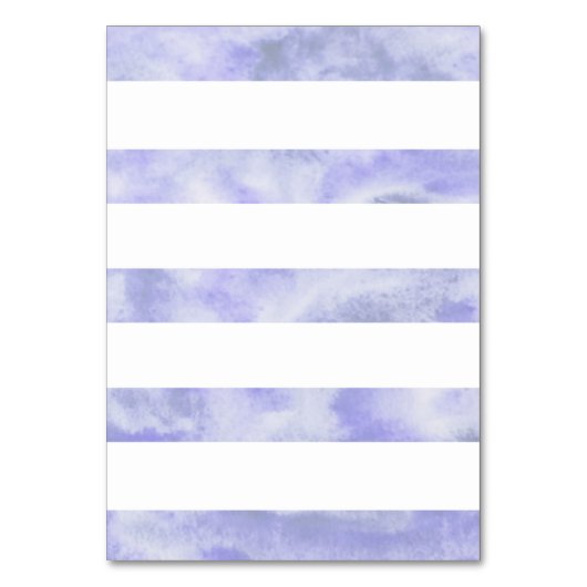 Provence Lavender Flower Wedding Table Number Kaart (Achterkant)