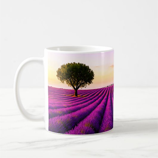 Provence Lavender Koffiemok (Links)
