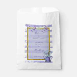 Provence Lavender Paarse Flower Floral Wedding Bedankzakje