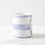 Provence Lavender Paarse Flower Floral Wedding Koffiemok (Center)