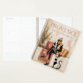 Provence Leeshoek Kat Illustratie Planner (Display)