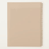 Provence Leeshoek Kat Illustratie Planner (Achterkant)