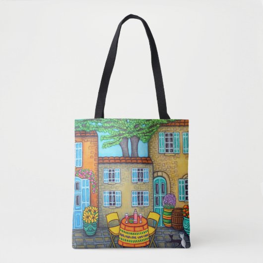Provence Memories Canvas tas (Voorkant)