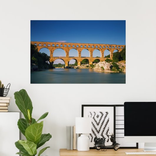 Provence - Pont du Gard poster (Thuiskantoor)