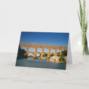 Provence - Pont du Gard wenskaart Kaart