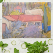 Provence Rooftop Party-handdoek Theedoek (Gevouwen)