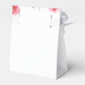 Provence Roos | Gepersonaliseerde bloemen Bedankdoosjes (Achterkant)