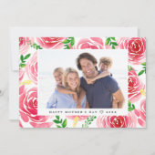 Provence Roos | Moederdag-fotokaart Kaart (Voorkant)
